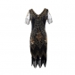 Hot sale European and American high-end sequin dress costume 1920 retro sequin dress