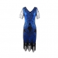 Hot sale European and American high-end sequin dress costume 1920 retro sequin dress