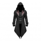 2021 New European and American Medieval Halloween Retro Splicing Jacket Male Gothic Dark Costume