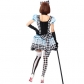 Halloween cosplay fairy tale Alice in Wonderland alarm clock maid dress cosplay