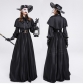 Halloween medieval costume punk doctor dark dungeon plague cosplay clothes suit
