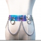 New European and American punk street dance couples personality chain decoration belt performance accessories waist chain belt