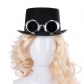 Carnival festival punk glasses non-woven stereotyped jazz big hat felt hat