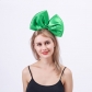 New accessories headband accessories bow tie headband selling cute cloth pure color bridal headdress wedding accessories