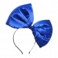 New accessories headband accessories bow tie headband selling cute cloth pure color bridal headdress wedding accessories