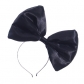 New accessories headband accessories bow tie headband selling cute cloth pure color bridal headdress wedding accessories