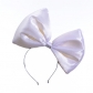 New accessories headband accessories bow tie headband selling cute cloth pure color bridal headdress wedding accessories