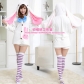 Cosplay Japanese anime costume V home VOCALOID MIKU rabbit ears home pajamas set