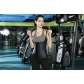 Glossy 25 steel-bone plastic top with small shoulder straps, rubber corset, waist shaping, breast support, rubber body shaping vest