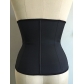 Hot sale style zipper rubber corset 4 rows button reinforced latex corset corset shapewear
