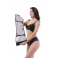 New hot shaper silver violent sweat type body shaping waist belt sports shaping fitness rubber corset