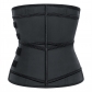 Waist trainers double-belt breasted latex corset, plastic abdominal belt, sweating waist belt, abdominal belt