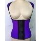 Three-layer 9 steel frame double-shoulder strap latex corset palace corset steel frame rubber corset