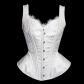 Shoulder Strap Corset Lace Edge Bone Shaped Blouse European and American Court Corset Stage Show Sexy Nightclub
