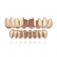 European and American Upper 8 Lower 8 Glossy Hip Hop Braces Grills Male and Female Same Style Halloween Dentures