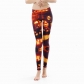 2021 Halloween New European and American Printed Pants Women's Personality Creative Pumpkin Leggings