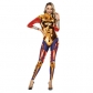 European and American Wonder Woman suit one-piece tight 3D clothing digital printing one-piece cosplay suit female