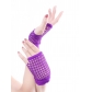 Fishnet gloves short mesh fluorescent fun punk multicolor Halloween carnival sexy gloves women's sexy gloves