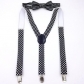 Printed fashion hipster straps adult men's straps bow trousers straps hotel professional straps