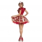 Halloween Queen Peach Heart Queen sexy performance costume women's party COS Princess Heart Costume