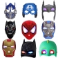 Halloween Glowing Mask Iron Man Black Panther Spider-Man Hulk Captain America Mask