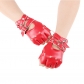 Dancing Leather Gloves Leather Ladies Cool Punk Spring/Summer Nightclub Performance Pole Dance Break Dance Performance Gloves