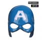 Halloween Glowing Mask Iron Man Black Panther Spider-Man Hulk Captain America Mask