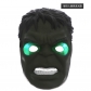 Halloween Glowing Mask Iron Man Black Panther Spider-Man Hulk Captain America Mask