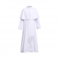 Medieval solid color Christian father priest cos clothing Halloween priest cosplay costume spot