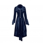 Gothic women's retro coat plus size stage performance cosplay medieval punk women's clothing