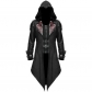 Holy Day New Medieval Tuxedo Coat Men's Retro Patchwork Demon Jacket