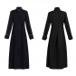 Halloween godfather priest cos clothing Christian priest role-playing solid color cosplay costumes