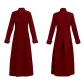 Halloween godfather priest cos clothing Christian priest role-playing solid color cosplay costumes