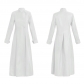 Halloween godfather priest cos clothing Christian priest role-playing solid color cosplay costumes