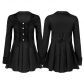 New European and American medieval retro ladies short lace-up jacket Halloween stage gothic women's clothing