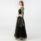 Halloween Annual Meeting Host Birthday Party Black Velvet Prestige French Court Queen Cinderella Dress