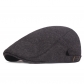 Men's Beret Herringbone Cap Autumn and Winter Forward Cap