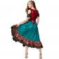 Halloween show flamenco costume STARLIGHT GYPSY stage show fortune teller girl