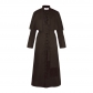 Solid color priest cos clothing Halloween Christian priest medieval retro cosplay costume