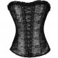 Lace shapewear European and American palace zipper lace corset body shaper
