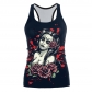 2022 New Halloween Digital Printing I-shaped Vest Women's Variety of Tops and Vests