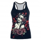 2022 New Halloween Digital Printing I-shaped Vest Women's Variety of Tops and Vests