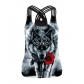 2022 Halloween European and American costumes cross-border 3D horror skull digital printing vest