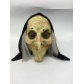 Night King mask old man face mask witch headgear Halloween party latex funny props