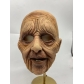 Night King mask old man face mask witch headgear Halloween party latex funny props