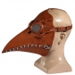 Plague doctor beak mask latex headgear steampunk halloween masquerade props