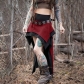 Medieval retro witch skirt fashion women's high waist elf skirt irregular skirt festival cosplay hippie skirt