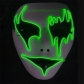 LED luminous mask ghost head mask horror halloween luminous fluorescent mask party party dance mask