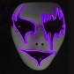 LED luminous mask ghost head mask horror halloween luminous fluorescent mask party party dance mask