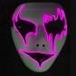 LED luminous mask ghost head mask horror halloween luminous fluorescent mask party party dance mask